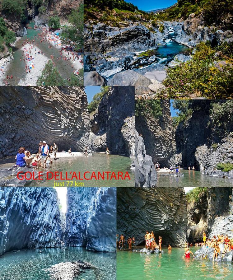 Antonio'S Villa Al Mare Con Vista Sull'Etna Vaccarizzo Катания Экстерьер фото
